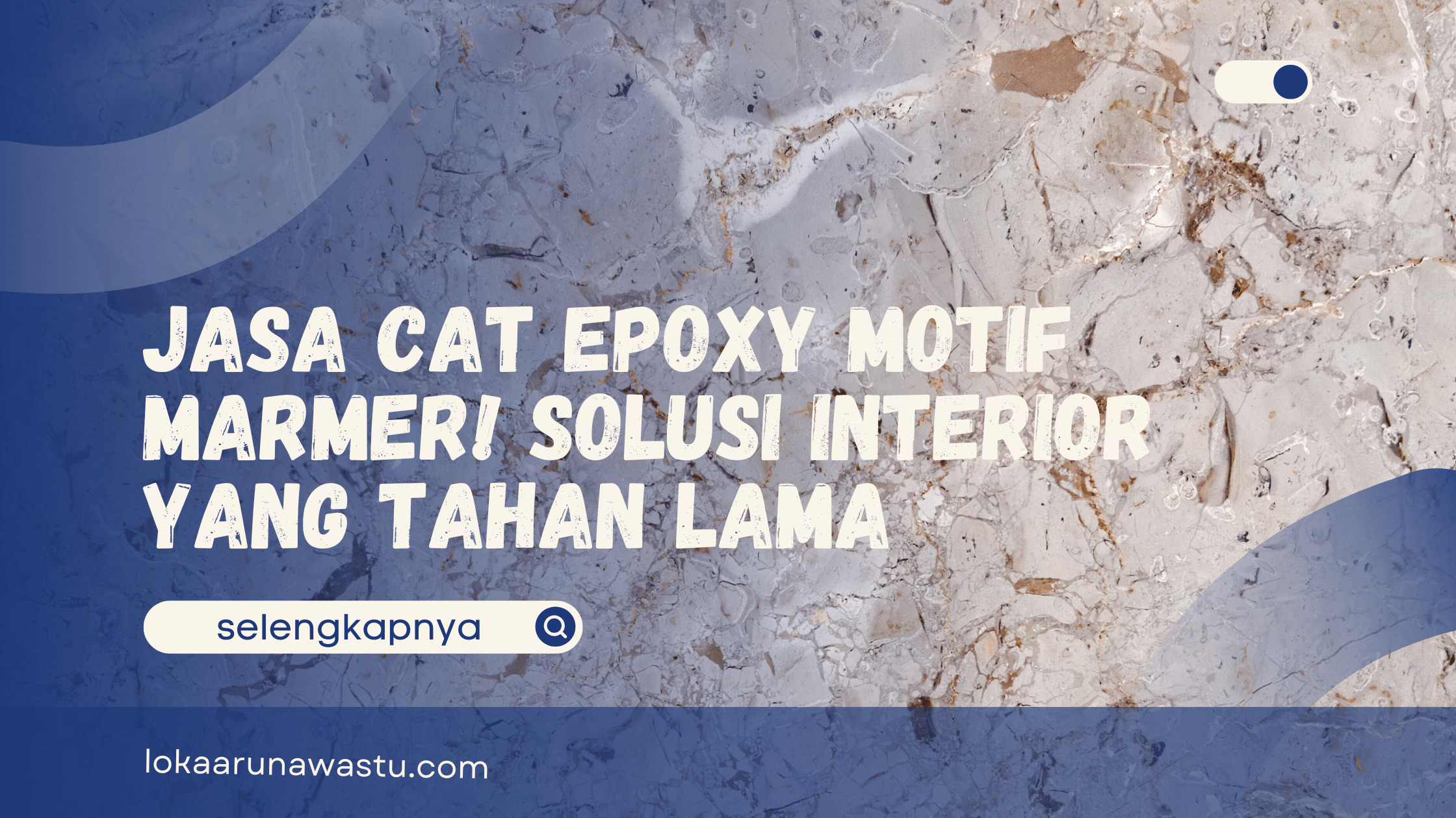 Cat Epoxy Motif Marmer