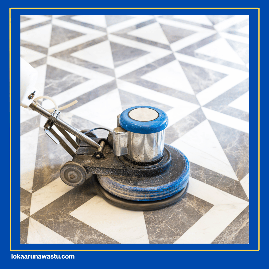 Pemolesan Bertingkat Menggunakan Alat