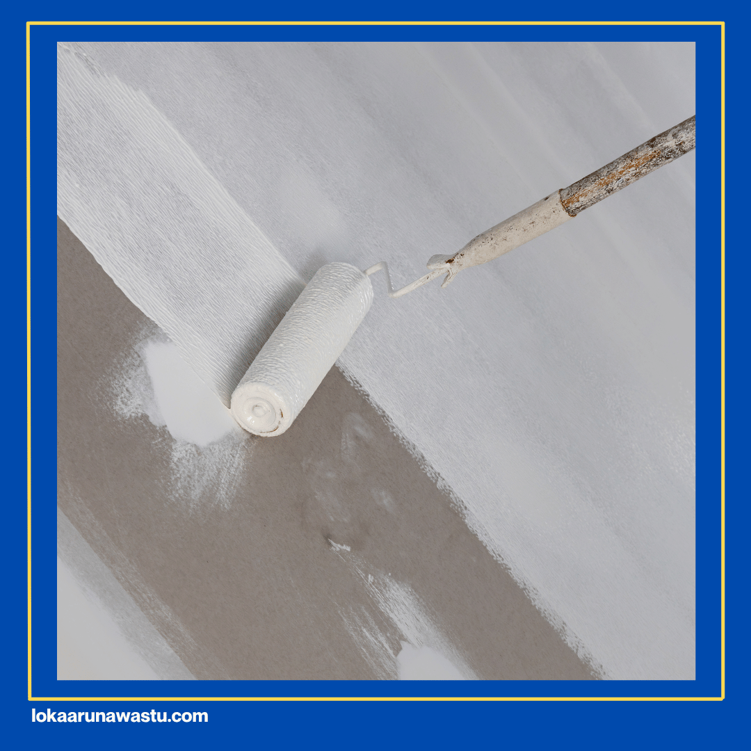 Pengecatan Lapisan Kedua