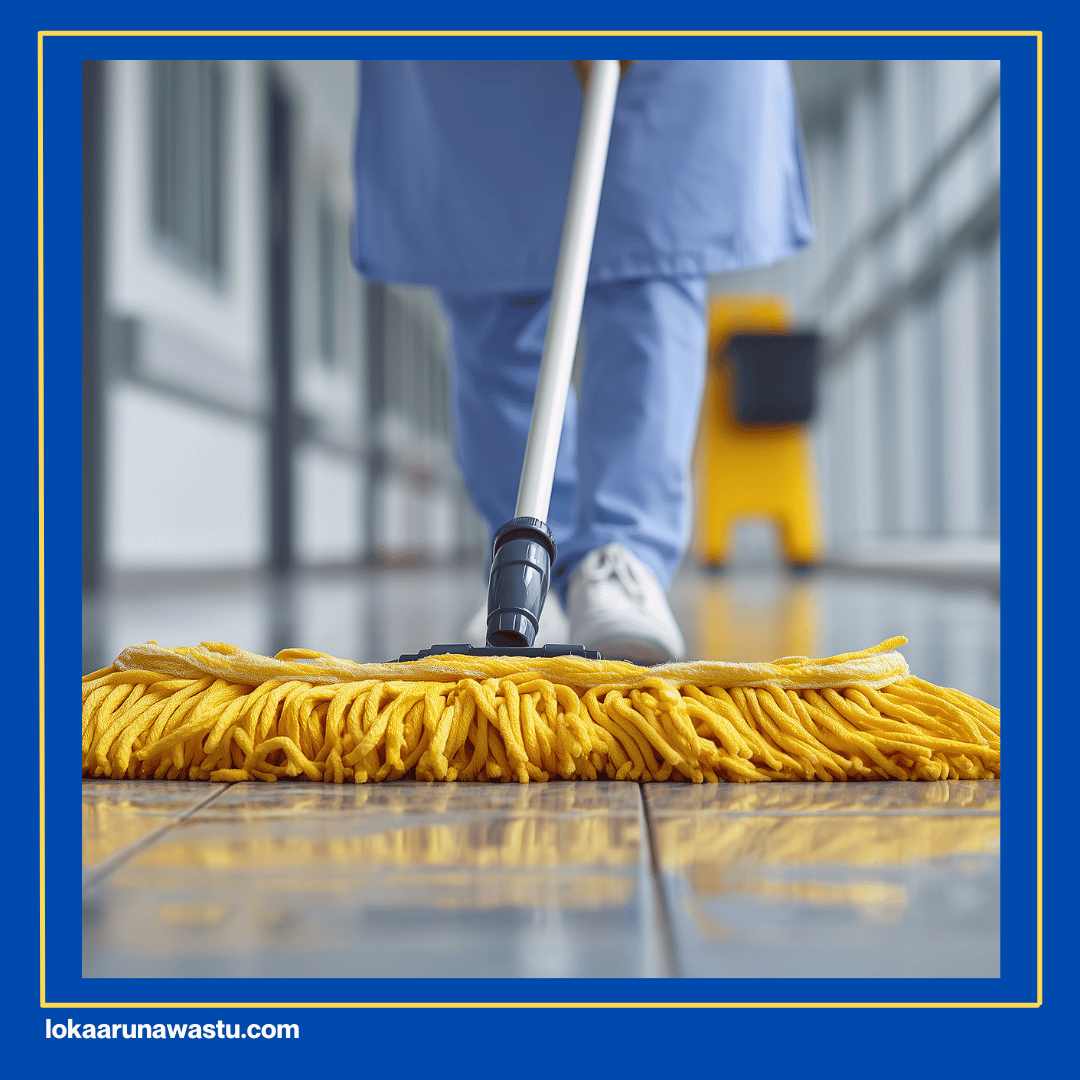Memudahkan Perawatan Lantai