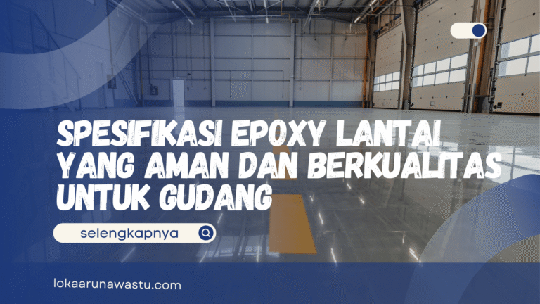 Spesifikasi Epoxy Lantai
