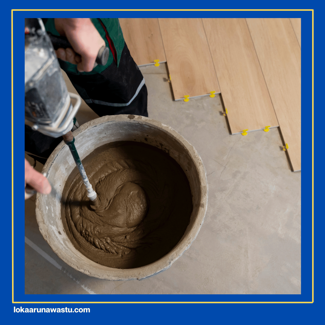 Campurkan Resin dan Hardener