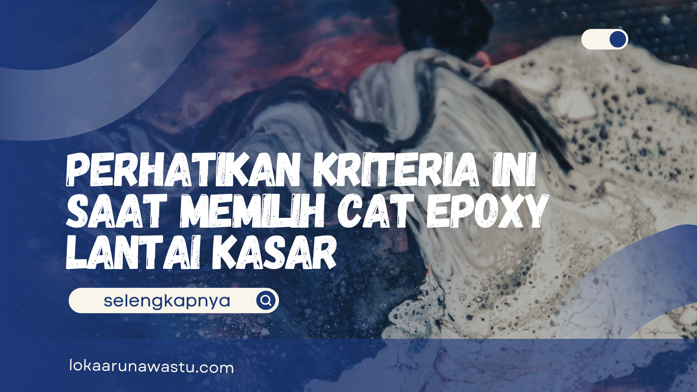 Cat Epoxy Lantai Kasar