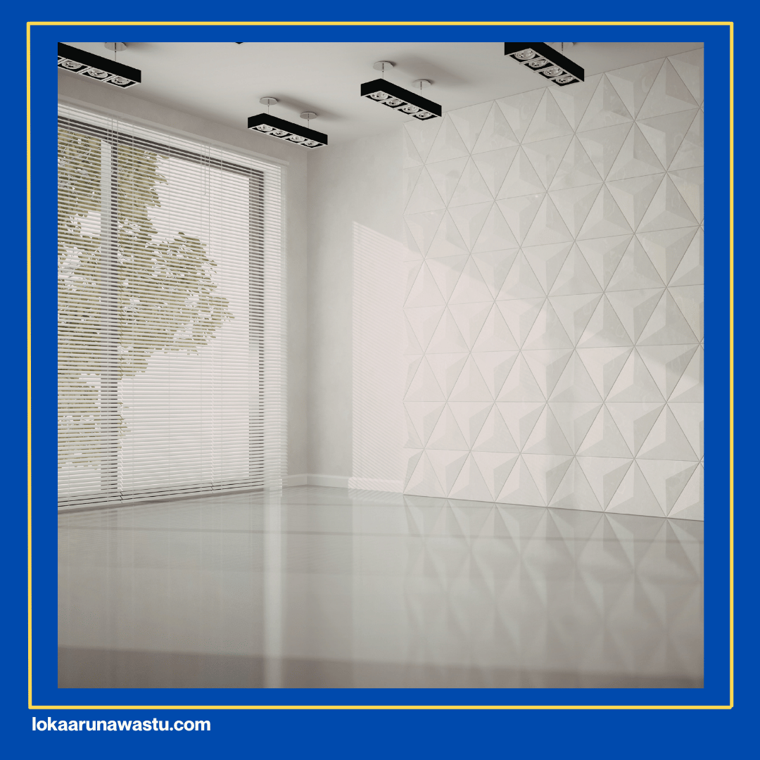 Desain 3D dan Efek Marmer