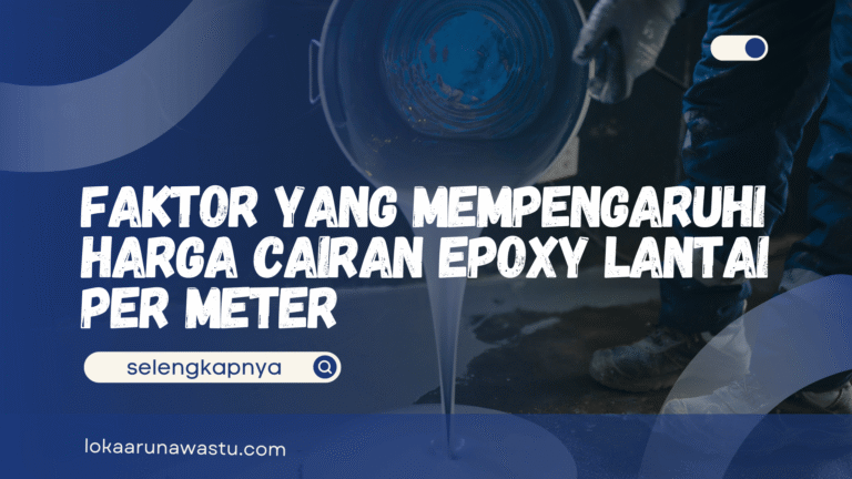 Harga Cairan Epoxy Lantai