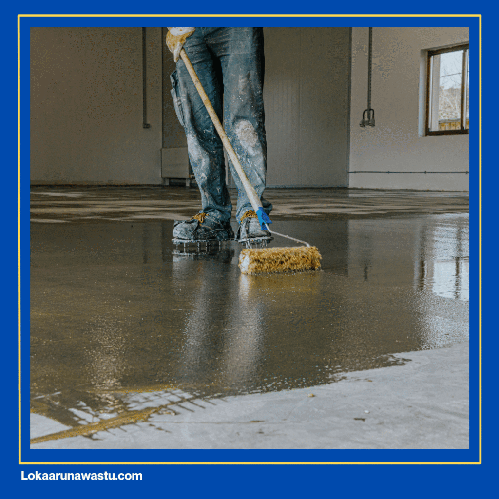 Metallic Epoxy Flooring - Ketahanan, Perawatan dan Masa Pakai