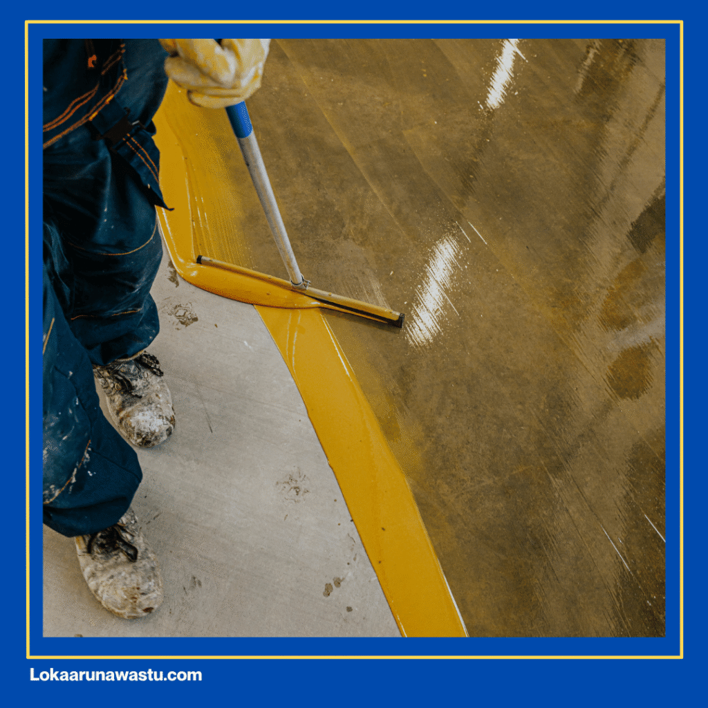 Metallic Epoxy Flooring - Ketahanan, Perawatan dan Masa Pakai